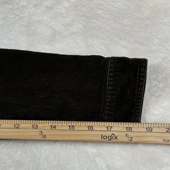 Eddie Bauer Dark Brown Corduroy Jacket - Picture 5 of 6
